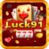 Luck 91 Game official logo with slots and online games representation